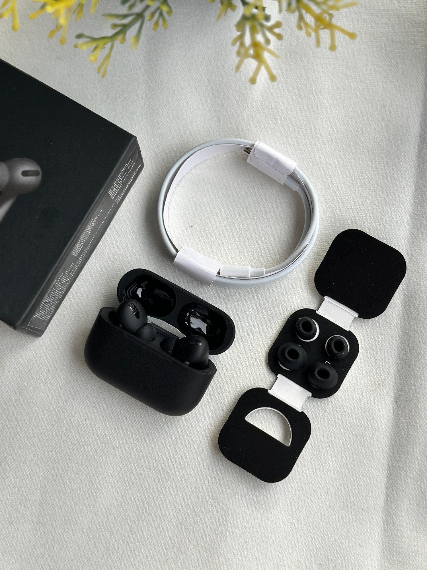 AirPods Pro 2 Black – Active Noise Cancellation Earbuds